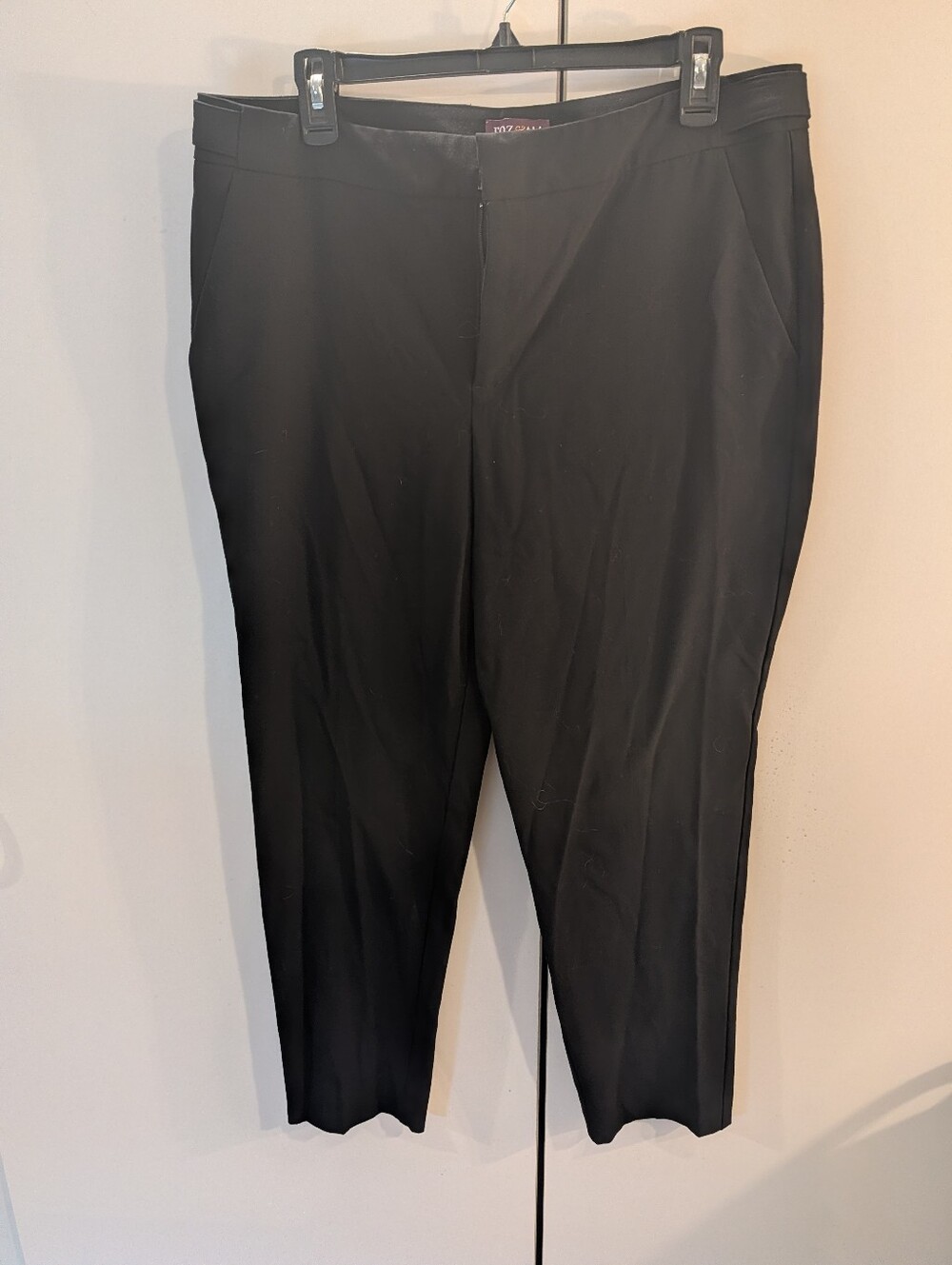 Roz & Ali Black Women’s Size 14 Dress Pants - Classic Straight Fit